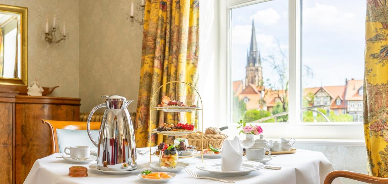 Boutiquehotel Schlosspalais Wernigerode Exterior foto